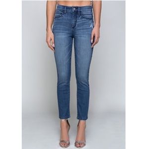 bebe Women's Blue Skinny Jeans
